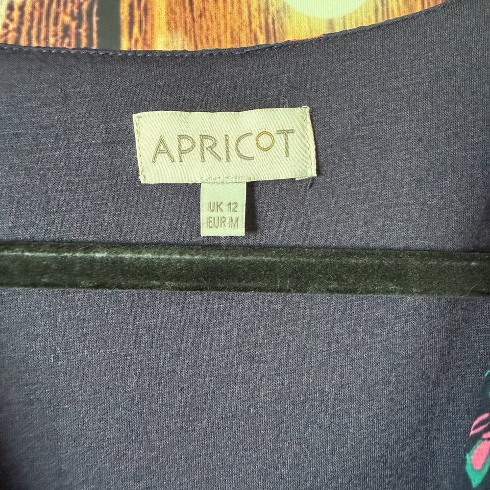 APRICOT Navy Floral Midi Dress - Picture 3 of 8